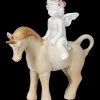 Engel Figur - Putte Auf Einhorn