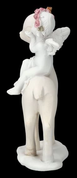 Engel Figur - Putte Auf Reh -Modell Und Figurengeschäft 2D FS23687 Engel Figur Putte mit REh 2 1280x1280