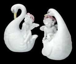 Engel Figuren - Putten Auf Schwänen 2er Set -Modell Und Figurengeschäft 2D FS23688 Engel Figuren Putten auf Schwanen 2er Set 8 1280x1280