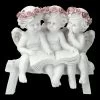 Engel Figur - Drei Putten Lesen Buch