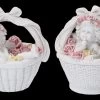 Engel Figuren 2er Set - Putten In Blumenkorb