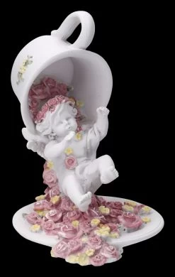 Engel Figur - Putte Fällt Aus Tasse Und Rosen 9 Engel Figur - Putte Fällt Aus Tasse Und Rosen -Modell Und Figurengeschäft 2D FS23698 Engel Figur Putte spielt mit Tasse und Rosen 8 1280x1280
