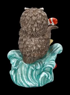 Lustige Eulen Figur Mit Fischen -Modell Und Figurengeschäft 2D FS23919 Lustige Eulen figur mit Fischen 4 1280x1280