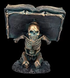 Skelettfigur Hält Zauberbuch -Modell Und Figurengeschäft 2D FS23973 Skelettfigur halt Zauberbuch 2 1280x1280