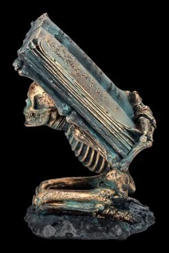 Skelettfigur Hält Zauberbuch -Modell Und Figurengeschäft 2D FS23973 Skelettfigur halt Zauberbuch 3 1280x1280