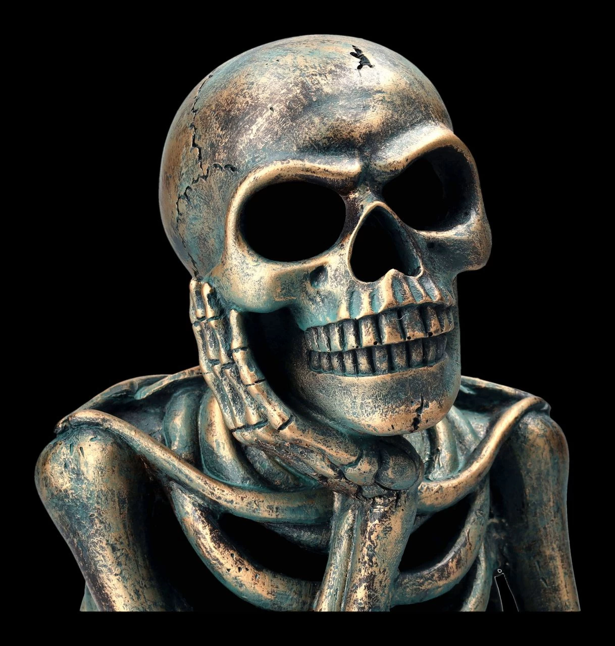 Skelett Büste - Der Denker 7 Skelett Büste - Der Denker – Bild 7