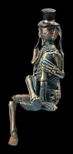 Skelett Kantenhocker Küssend - Love Never Dies -Modell Und Figurengeschäft 2D FS23976 Skelett Kantenhocker kussend Love Never Dies 2 1280x1280