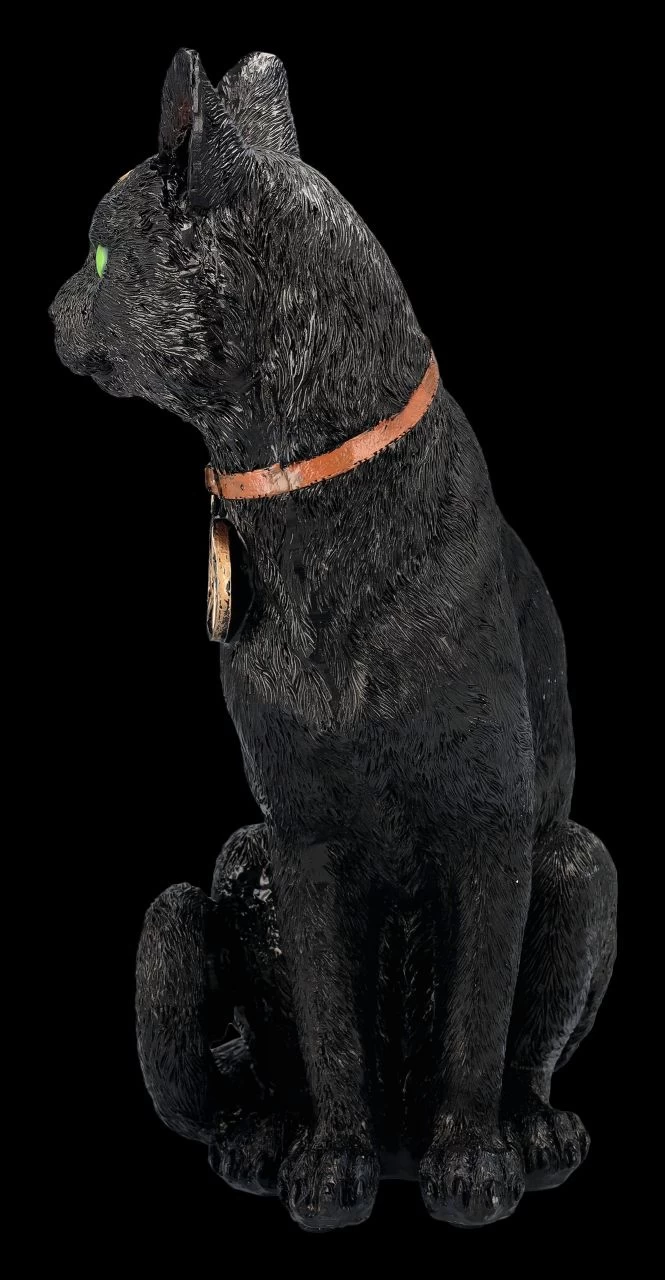 Mystische Katzen Figur Mit Magischen Symbolen 3 Mystische Katzen Figur Mit Magischen Symbolen – Bild 3