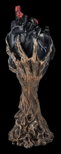 Greenman Figur Umschlingt Schwarzes Herz -Modell Und Figurengeschäft 2D FS24014 Greenman Figur umschlinkt schwarzes Herz 4 1280x1280