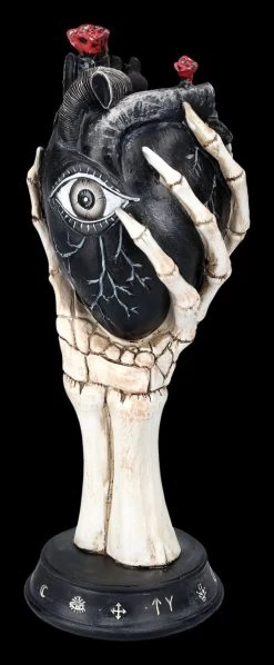 Skeletthand Hält Schwarzes Herz -Modell Und Figurengeschäft 2D FS24015 Skeletthand h lt schwarzes Herz 6 1280x1280