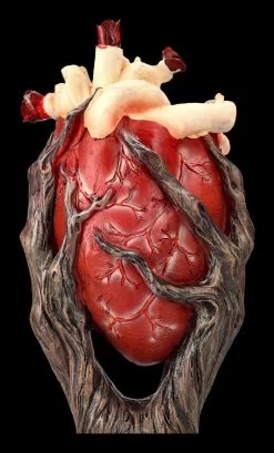 Greenman Figur Umschlingt Rotes Herz -Modell Und Figurengeschäft 2D FS24016 Greenman Figur umschlingt rotes Herz 8 1280x1280