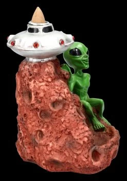 Backflow Räucherhalter - Alien Mit Ufo 12 Backflow Räucherhalter - Alien Mit Ufo -Modell Und Figurengeschäft 2D FS24023 Backflow Raucherhalter Alien mit Ufo 5 1280x1280