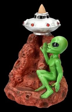 Backflow Räucherhalter - Alien Mit Ufo 14 Backflow Räucherhalter - Alien Mit Ufo -Modell Und Figurengeschäft 2D FS24023 Backflow Raucherhalter Alien mit Ufo 7 1280x1280