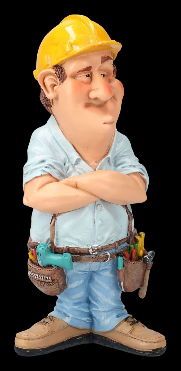 Funny Job Figur - Bauarbeiter 2 Funny Job Figur - Bauarbeiter – Bild 2