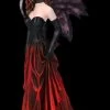 Elfen Figur - Elowen Im Gothic Look Mit Drache