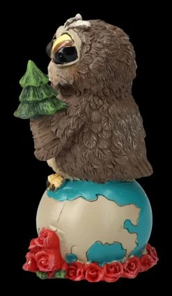 Lustige Eulen Figur - Element Erde -Modell Und Figurengeschäft 2D FS24113 Lustige Eulen Figur Elemant Erde 2 1280x1280