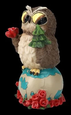 Lustige Eulen Figur - Element Erde -Modell Und Figurengeschäft 2D FS24113 Lustige Eulen Figur Elemant Erde 6 1280x1280