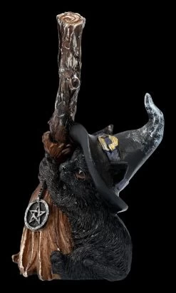 Katzen Figur Mit Hexenbesen - Broom Guard 12 Katzen Figur Mit Hexenbesen - Broom Guard -Modell Und Figurengeschäft 2D FS24119 Katzenfigur mit Hexenbesen Broom Guard 8 1280x1280
