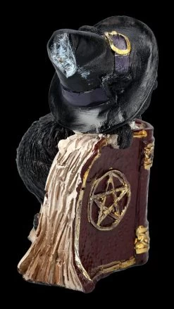 Katzen Figur Mit Zauberbuch - Kitty's Grimoire Rot -Modell Und Figurengeschäft 2D FS24120 Katzen Figur mit Zauberbuch Kittys Grimoire rot 4 1280x1280