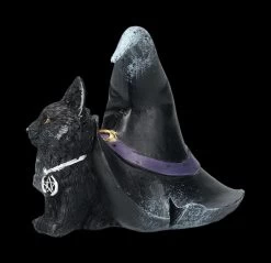 Katzen Figur Mit Hexenhut - Prue 9 Katzen Figur Mit Hexenhut - Prue -Modell Und Figurengeschäft 2D FS24122 Katzen Figur mit Hexenhut Prue 2 1280x1280
