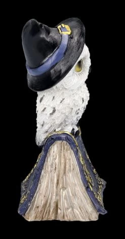 Schneeeulen Figur Mit Zauberbuch - Blau -Modell Und Figurengeschäft 2D FS24128 Schneeeulen Figur mit Zauberbuch blau 4 1280x1280