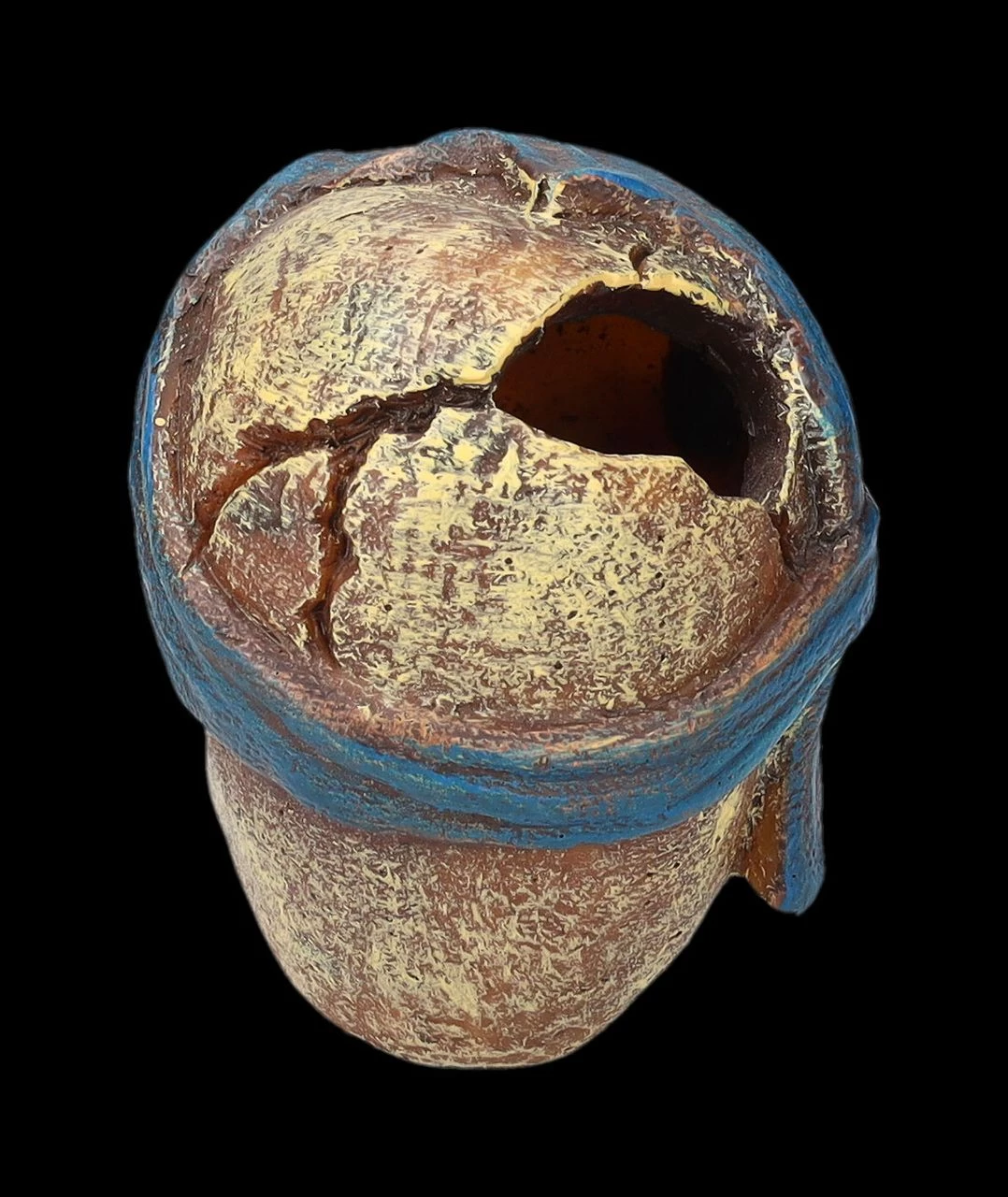 Aquarium Figur - Totenkopf Pirat Mit Tuch 5 Aquarium Figur - Totenkopf Pirat Mit Tuch – Bild 5