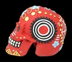 Aquarium Figur - Totenkopf Fluoreszierend Rot -Modell Und Figurengeschäft 2D FS24168 Aquarium Figur Totenkopf fluoreszierend S rot 3 1280x1280