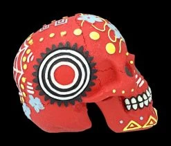 Aquarium Figur - Totenkopf Fluoreszierend Rot -Modell Und Figurengeschäft 2D FS24168 Aquarium Figur Totenkopf fluoreszierend S rot 5 1280x1280