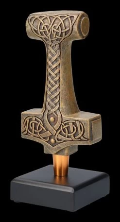 Bierhahngriff - Thors Hammer Bronzefarben 11 Bierhahngriff - Thors Hammer Bronzefarben -Modell Und Figurengeschäft 2D FS24219 Bierhahngriff Thors Hammer bronzefarben 6 1280x1280