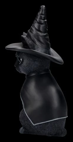 NEMESIS NOW Okkulte Katzenfigur Mit Hexenhut - Purrah Groß -Modell Und Figurengeschäft 2D FS24224 Okkulte Katzenfigur mit Hexenhut Purrah gross 3 1280x1280