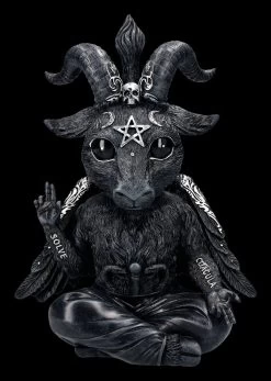 NEMESIS NOW Baphomet Figur - Baphoboo Groß