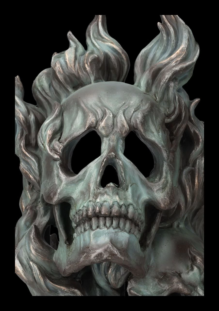 Totenkopf Skulptur - Comedy And Tragedy 8 Totenkopf Skulptur - Comedy And Tragedy – Bild 8