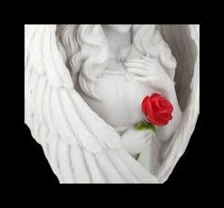 Engelfigur - Angel Blessing Mit Rose Klein 15 Engelfigur - Angel Blessing Mit Rose Klein -Modell Und Figurengeschäft 2D FS24262 Engelfigur Angel Blessing mit Rose klein 10 1280x1280