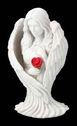 Engelfigur - Angel Blessing Mit Rose Klein 10 Engelfigur - Angel Blessing Mit Rose Klein -Modell Und Figurengeschäft 2D FS24262 Engelfigur Angel Blessing mit Rose klein 8 1280x1280