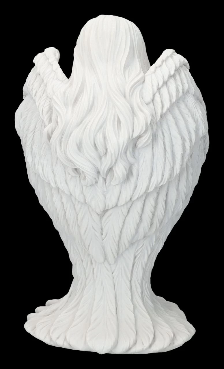 Engelfigur - Angel Blessing Mit Rose Groß 4 Engelfigur - Angel Blessing Mit Rose Groß – Bild 4