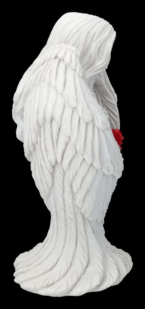 Engelfigur - Angel Blessing Mit Rose Groß 5 Engelfigur - Angel Blessing Mit Rose Groß – Bild 5