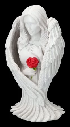 Engelfigur - Angel Blessing Mit Rose Groß 10 Engelfigur - Angel Blessing Mit Rose Groß -Modell Und Figurengeschäft 2D FS24263 Engelfigur Angel Blessing mit Rose gross 7 1280x1280