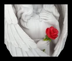 Engelfigur - Angel Blessing Mit Rose Groß 15 Engelfigur - Angel Blessing Mit Rose Groß -Modell Und Figurengeschäft 2D FS24263 Engelfigur Angel Blessing mit Rose gross 8 1280x1280