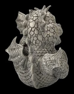 Gartenfigur - Drachen Baby Liegt Auf Mamas Bauch -Modell Und Figurengeschäft 2D FS24287 Gartenfigur Drachen Baby liegend auf Mamas Bauch 4 1280x1280