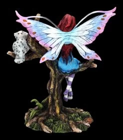 Elfen Figur Sitzt Auf Ast Mit Eule -Modell Und Figurengeschäft 2D FS24289 Elfen Figur sitzt auf Ast mit Eule 4 1280x1280