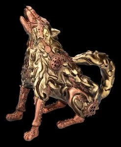 Wolf Figur - Steampunk Lupus -Modell Und Figurengeschäft 2D FS24371 Wolf Figur Steampppunk Lupus 5 1280x1280