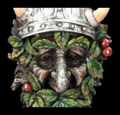 Wandrelief Greenman - Pan Enorki -Modell Und Figurengeschäft 2D FS24408 Wandrelief Greenman Pan Enorki 11 1280x1280