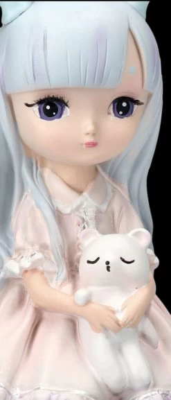 Kleine Feen Figur Mit Geweih Und Kuscheltier -Modell Und Figurengeschäft 2D FS24416 Kleine Fee mit Geweih und Kuscheltier 7 1280x1280