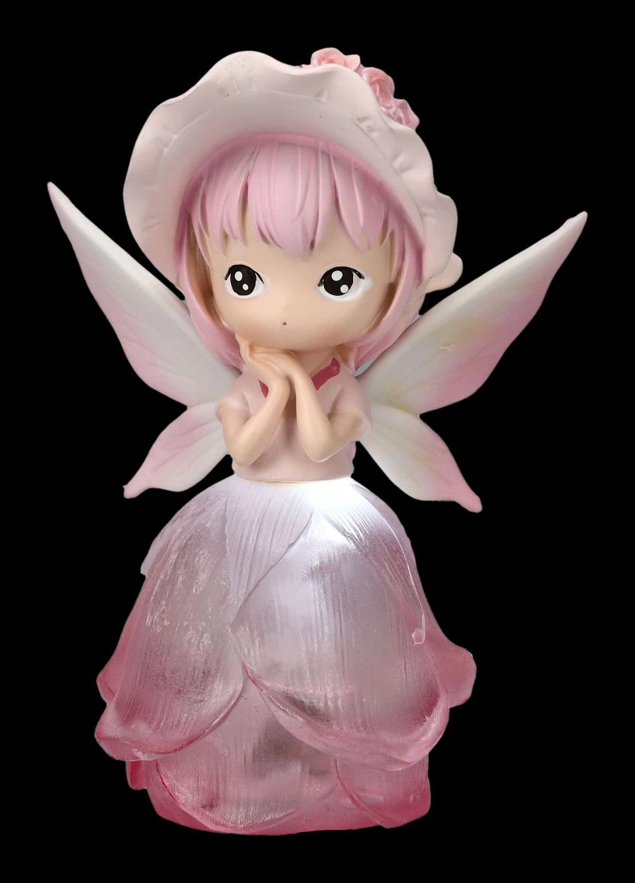 Kleine Rosafarbende Feen Figur 2 Kleine Rosafarbende Feen Figur – Bild 2