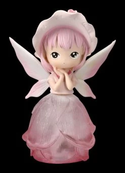 Kleine Rosafarbende Feen Figur