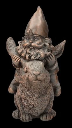 Gartenzwerg Figur Reitet Auf Hase -Modell Und Figurengeschäft 2D FS24447 Gartenzwerg Figur reitet auf Hase 7 1280x1280