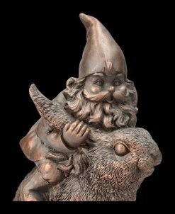 Gartenzwerg Figur Reitet Auf Hase -Modell Und Figurengeschäft 2D FS24447 Gartenzwerg Figur reitet auf Hase 8 1280x1280