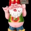 Gartenzwerg Figur - Hippie Gnom Kiffer