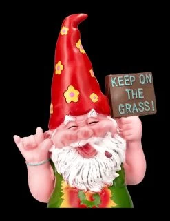 Gartenzwerg Figur - Hippie Gnom Kiffer -Modell Und Figurengeschäft 2D FS24476 Gartenzwerg Figur Hippie Gnom Kiffer 8 1280x1280