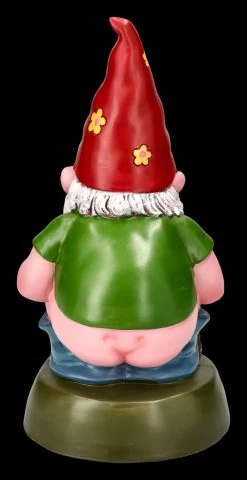 Gartenzwerg Figur - Hippie Lässt Hosen Runter -Modell Und Figurengeschäft 2D FS24477 Gartenzwerg Figur Hippie lasst Hosen runter 3 1280x1280